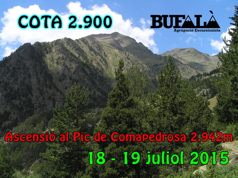 COTA 2.900 – Pic de Comapedrosa 2.942m