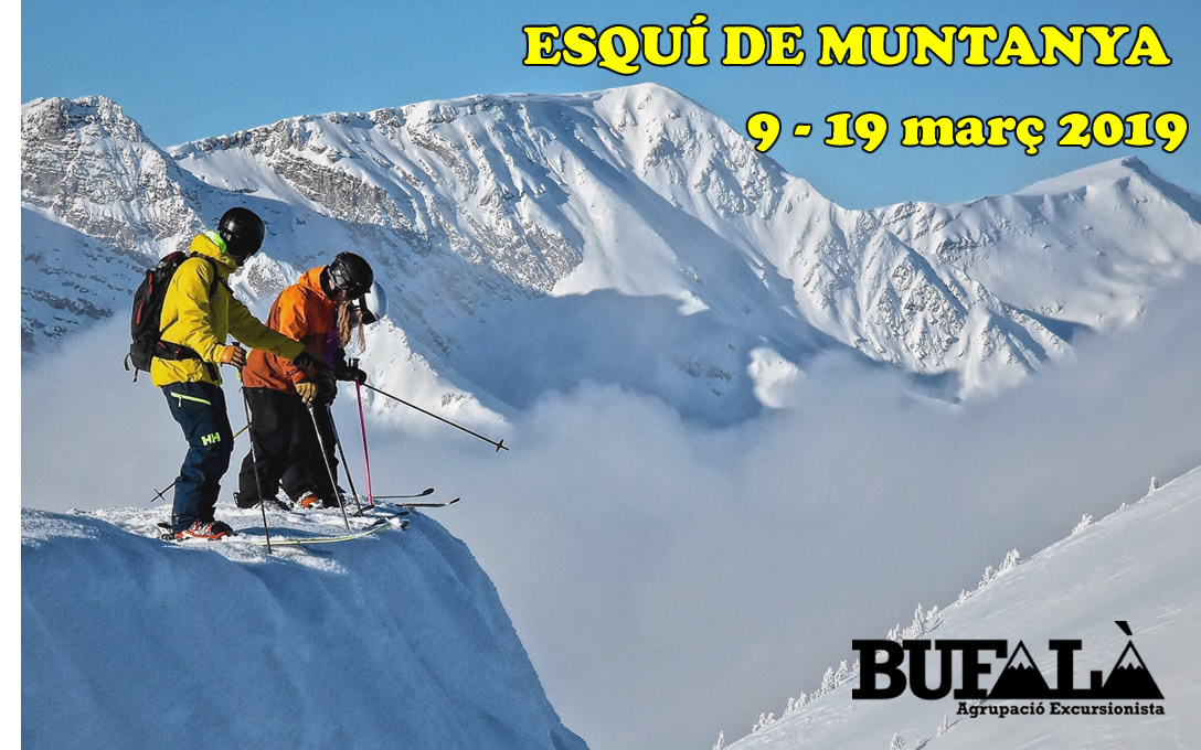 ESQUÍ DE MUNTANYA AL CAPCIR  9-10 març 2019