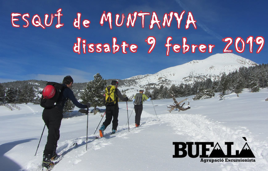 Sortida d’esquí de Muntanya – També de raquetes