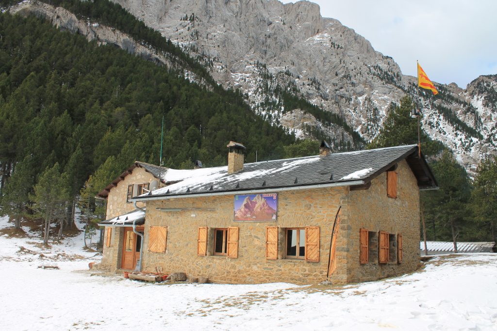 Tancament provisional del refugi Estasen per una actuació de millora Tancament provisional del refugi Estasen per una actuació de millora