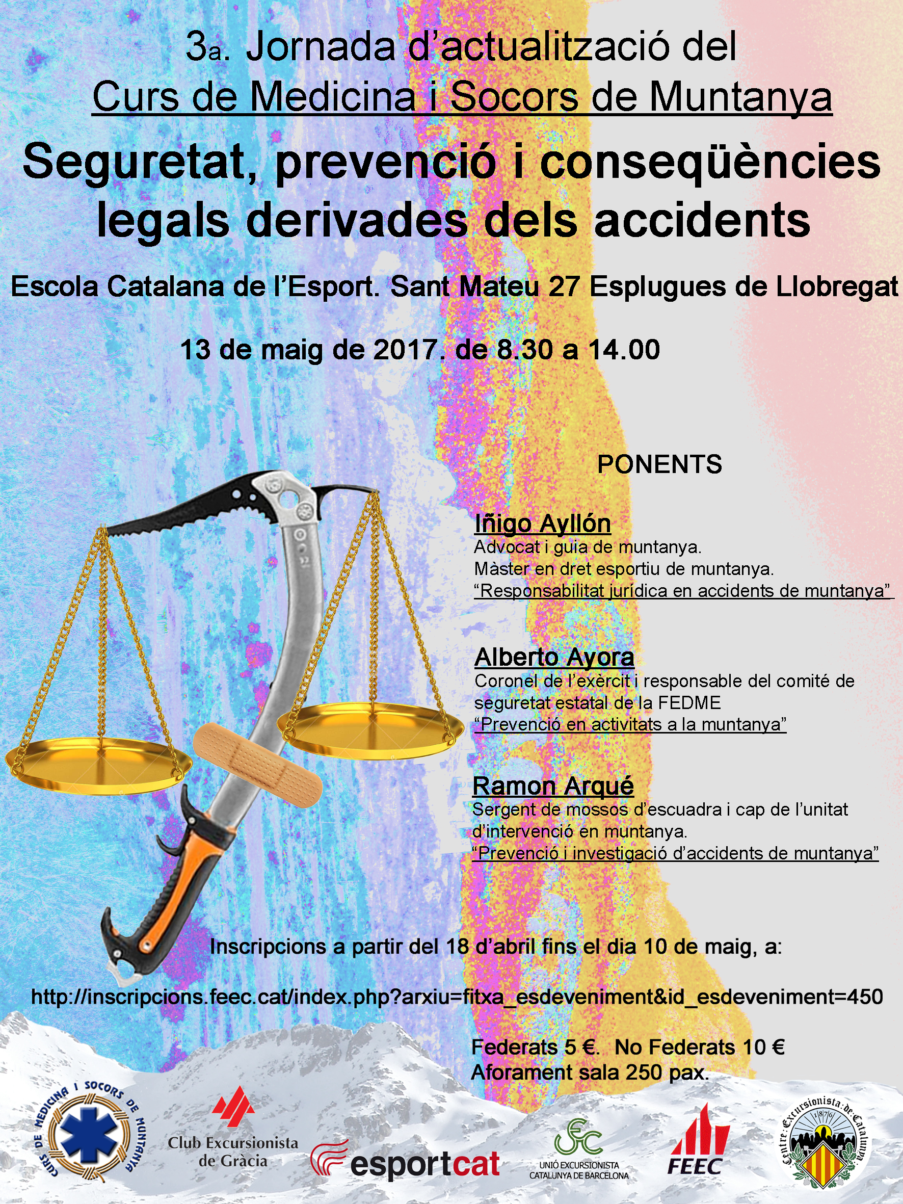 La jornada “Seguretat, prevenció i conseqüències legals derivades dels accidents” ja té les inscripcions obertes La jornada “Seguretat, prevenció i conseqüències legals derivades dels accidents” ja té les inscripcions obertes