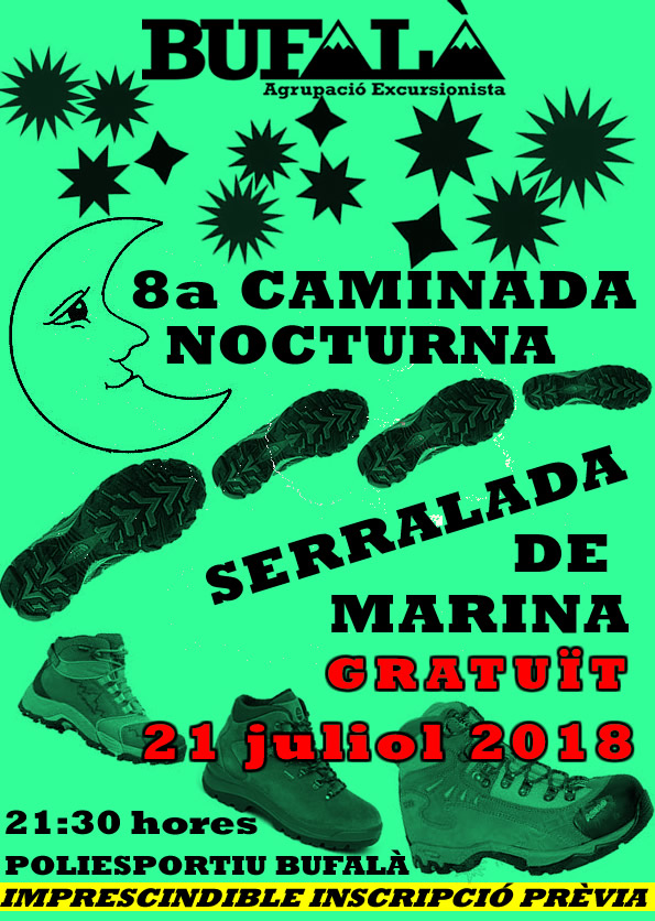8a CAMINADA NOCTURNA per la Serralada de Marina