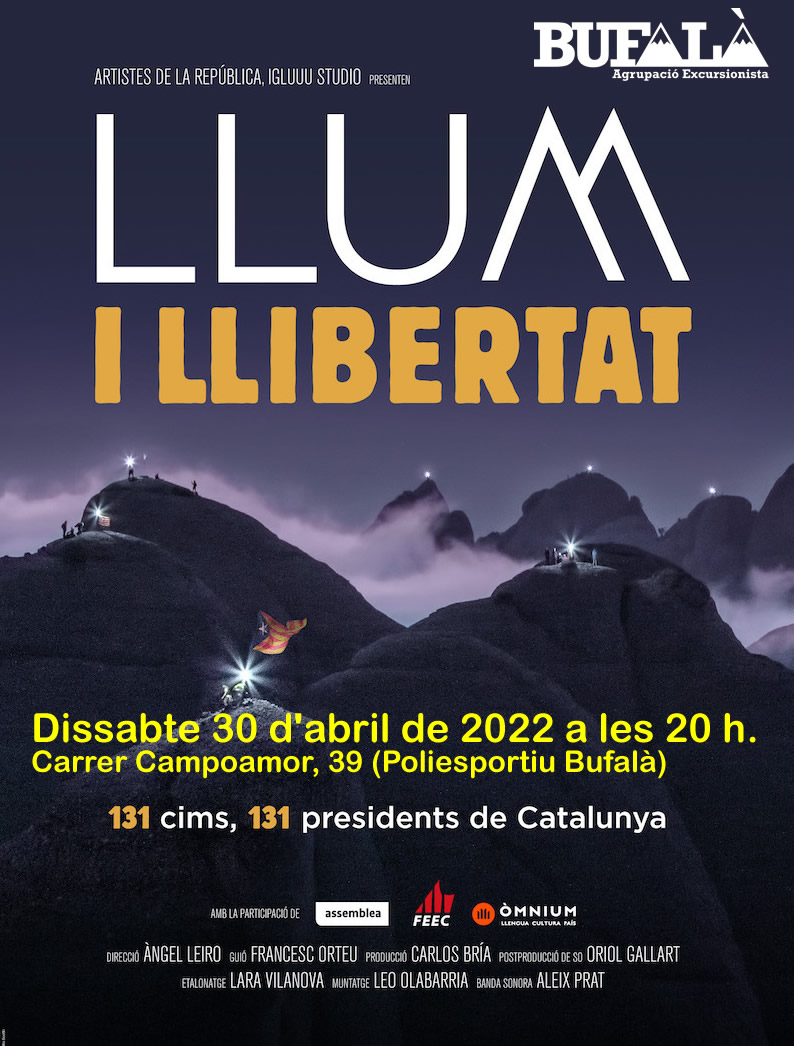 LLUM i LLIBERTAT – Projecció del documental