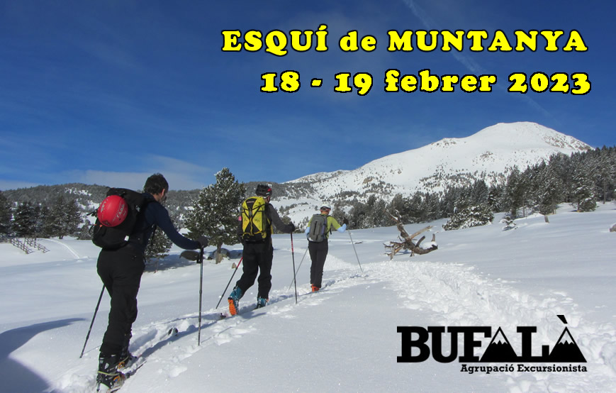 ESQUÍ DE MUNTANYA 18 – 19 febrer 2023