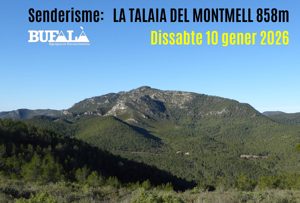 LA TALAIA DEL MONTMELL 858 m