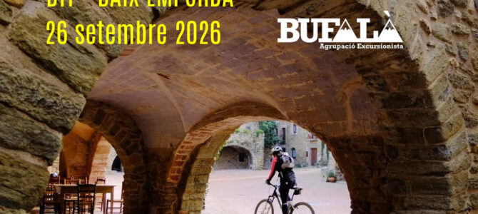 26 setembre 2026: BTT al Baix Empordà 26 setembre 2026: BTT al Baix Empordà