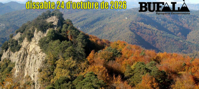 24 d’octubre 2026: EXCURSIONISME – Sta.M.de Besora – Bufadors de Beví – Sta.M.de Besora